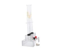ibasenice Équipement Électrolyse De Eau Pour Production Oxygène Et Hydrogène Appareil Expérimentation Pédagogique Chimie Démonstrateur Scolaire Portable