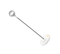 ibasenice Étagère pour Sèche-cheveux sur Pied pour Animaux de Compagnie Blanc, Support en Plastique et Acier Inoxydable, Facile à Installer, Maintien Ferme pour Séchage des Animaux