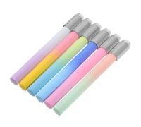 ibasenice Extension de Crayon Métal Résistante à L'Usure, Pack de 6, Compatible Crayons de Couleur et Cire, pour Artistes Amateurs et Professionnels