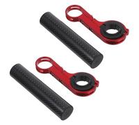 ibasenice Extension de Guidon de Vélo en Alliage Support Stable et Confortable 2pcs pour Éclairage et Compteur, pour Guidon de Vélo de Route