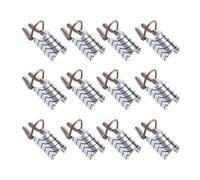 ibasenice Extension Ongles Gel en Aluminium Argenté, Guide Précis et Réutilisable pour Manucure Professionnelle ou Usage à Domicile, Lot de 15 Pièces