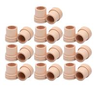 ibasenice Extincteur à Moxibustion en Plastique 20pcs Résistant à Haute Température pour Bâtons de Moxa 1,8 Cm Protection les Brûlures Usage Maison