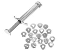 ibasenice Extrudeuse D'argile en Acier Inoxydable pour Poterie avec Contrôle Précis et Prise en Main Conviviale, Outil Pratique pour Création Artistique et Modelage