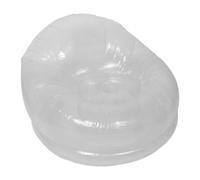 ibasenice Fauteuil Gonflable, canapé Confortable en PVC Transparent, canapé Gonflable pour Salon, Portable pour Enfants, siège pour Chambre à Coucher, Camping, fête