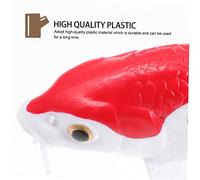 ibasenice Figurine de Carpe Décorative Plastique Poisson Artificiel Flottant pour Aquarium Ornement Multifonctionnel et Cadeau Accueil