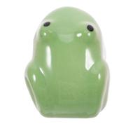 ibasenice Figurine Flottante pour Aquarium Céramique Statue Décorative Décoration Créative pour Aquarium et Jardin Modèle Grenouille Ornement Flottant pour Étang et Paysage Aquatique