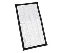 ibasenice Film réfléchissant pour Coussin Isolant Roche chauffante pour Reptiles Coussin Chauffant pour réservoir Lampe chauffante Bernard-l'ermite Film recouvert d'aluminium Silver
