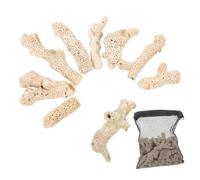 ibasenice Filtre Aquarium Naturel pour Poissons Média Filtrant Réutilisable Maillé Noir Substrat pour Bassin et Aquarium Améliore Qualité Eau et Stabilise Ph