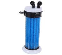 ibasenice Filtre Externe pour Aquarium avec Pompe Silencieuse Système de Filtration Biologique et Chimique et Physique Compatible Eau Douce et Eau de Mer Circulation Active pour Aquarium