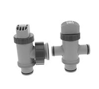 ibasenice Filtre pour Piscine Hors Sol Vanne à Piston pour Tuyau De Piscine Vanne De Dérivation pour Pompe De Filtration Rechange pour Système De