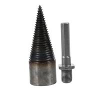 ibasenice Foret Fendeur de Bûches Hexagonal pour Perceuse Électrique Outil de Fendage Robuste et Polyvalent Gain Effort pour Chauffage
