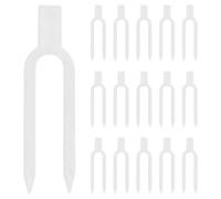 ibasenice Fourches à Planter Les Fraisiers en Plastique PP pour Fixation Stable des Plantes, Accessoires de Jardinage Polyvalents pour Usage Intérieur et Extérieur
