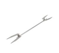 ibasenice Fourchette Rôtissoire Acier Inoxydable pour Friteuse Air Accessoire et Résistant Chaleur pour Rôtir Poulet Ustensile de Cuisson Facile à Nettoyer et Compatible Panier Rôtisserie