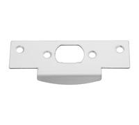 ibasenice Gâche de porte, acier inoxydable, plaques de gâche pour verrou | Dispositifs de sécurité pour porte d'entrée : plaque de verrouillage et vis pour l'extérieur et l'intérieur