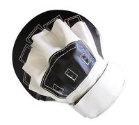 ibasenice Gants de Boxe Courbés Résistants à Impact pour Entraînement de Karaté et Thaï Mitaines Portables avec Emplacements pour Doigts Matériau Étanche Facile à Nettoyer Modèle Épaissi