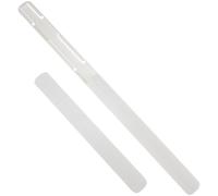 ibasenice Glissière de Tiroir Autocollante Blanche en Hips, Système Stable et Sécurisé pour Armoires et Dressings, 1 Set de Rails Coulissants Pratiques