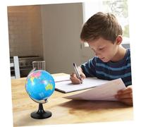 ibasenice Globe Éducatif Rotatif Grand Modèle pour Garçon Fille Apprentissage Géographie Pédagogique Interactif pour Maison École Bureau