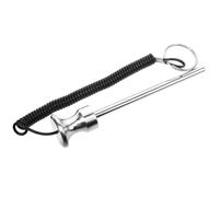 ibasenice Goupille de Chargement Aluminium avec Aimant pour Barre Tirage Accessoire Fitness Musculation Pratique et Résistant Support Poids pour Équipement Gymnastique