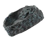 ibasenice Grand Plat pour Reptiles Récipient Eau Nourriture pour Tortues Lézards et Petits Animaux pour Terrarium et Vivarium