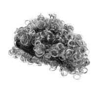 ibasenice Grandpa Costume Wig For Women Realistic Short Light Grey Cosplay Hairpiece For Halloween Carnival And Stage Performances