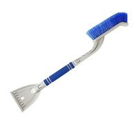 ibasenice Grattoir à Neige pour Voiture Outil Ergonomique de Nettoyage des Vitres Raclette Antigivre et Balai à Neige pour Éliminer la Glace Gel Hiver Couleur Gris Bleu