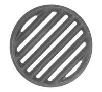 ibasenice Grille de Cuisson Ronde en Fonte pour Barbecue Extérieur, Support à Charbon Robuste et Facile d'entretien, Cuisine en Plein Air et Camping