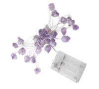 ibasenice Guirlande Lumineuse Décorative Chic en Pierre 30 LED Blanc Froid, et Finition Délicate, pour Décoration Intérieure de Noël