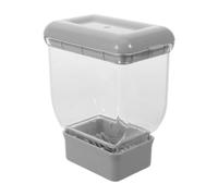 ibasenice Hachoir à ail manuel, outil de coupe-ail à pression avec récipient transparent, tranche et hache le gingembre et le piment en quelques secondes, outil de préparation culinaire