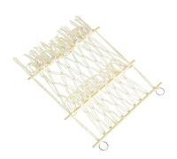 ibasenice Hamac En Coton De Style Nordique Filet De Rangement Pour Jouets Suspension Murale En Macramé Installation Facile Et Robuste Pour Chambre À Coucher