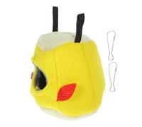 ibasenice Hamac Suspendu pour Oiseaux Maison Douillette pour Perroquets Refuge Hiver Lit Confortable pour Oiseaux Cage pour Petits Animaux