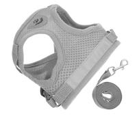 ibasenice Harnais Ajustable pour Chat avec Laisse Harnais Réfléchissant et Gilet Anti-Fugue pour Chaton et Petit Chat Léger et Respirant pour Sécurité Lors des Promenades