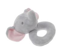 ibasenice Hochet Éléphant Peluche Douce Éveil pour Garçon Fille An Stimule Vue et Audition Sécurisé et Premier Âge