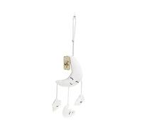 ibasenice Hochet Suspendu Peluche et Lune Musical pour Garçon Fille Déveil Sensoriel pour Né et Tout Décoration Chambre Garçon Fille