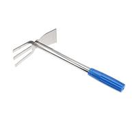 ibasenice Houe de Jardin en Acier Inoxydable Outil de Binage Multifonctionnel pour Jardinage et Agriculture Petite Houe 1 Pièce