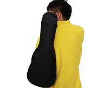 ibasenice Housse Imperméable pour Ukulélé Acoustique 21 Pouces, Paquet Rembourré en Éponge Noire Bandoulière Double, Protection Légère Et Résistante, pour Voyages Et Spectacles en Extérieur