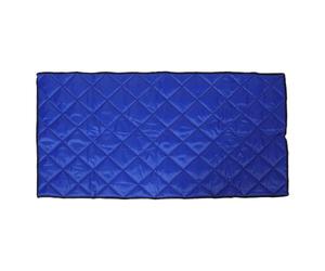 ibasenice Housse pour congélateur coffre : Protection matelassée et isolante de 140 cm x 70 cm - Couverture imperméable pour appareils électroménagers d’extérieur - Tapis réfléchissant la
