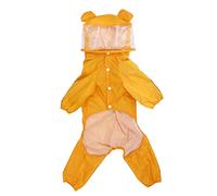 ibasenice Imperméable pour Animaux De Compagnie Rose Imperméable pour Chien Capuche Mignon Eau pour Grand Chien Manteau De Pluie Chiens Manteau De Chien Imperméables Couverture Teckel Léger