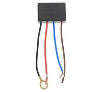 ibasenice Interrupteur Tactile Variateur 4 Voies pour Lampe LED Dimmable Technologie Capteur, Compatible Lampes à Incandescence, Design Simple et Matériau Abs Noir