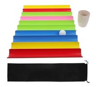 ibasenice Jeu D’équipe U en Plastique Robuste Moyen pour Garçon et Filles, Créatif D’extérieur à Rainures, pour Activités Éducatives et Développement Esprit Collectif Style Style Aléatoire