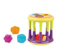 ibasenice Jeu De Chaises Éducatives Blocs Jouet Cognitif Pour Garçon Fille Avec Anneau De Secours Et Sons Amusants Développement Motricité Fine Intelligence Modèle Cylindrique