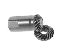 ibasenice Jeu D'engrenages Coniques à Spirale en Acier Trempé, 2 Pièces de Roue Dentée de Précision pour Transmission Automobile, Kit Robuste Compatible Réparation Voiture Rc et Entretien