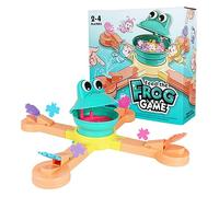 ibasenice Jeu Éducatif Frog Feeder Jouet Interactif pour Garçon Fille Stimule La Coordination Pensée Stratégique sans Piles Maison Ou Voyage