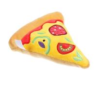 ibasenice Jouets de Hamburger Dog Toys Chien Anniversaire Petit Moyen Peluche en Forme de pour Chiot Jouets à mâcher au Chiot Chine mâchant la Pizza Papier hochet