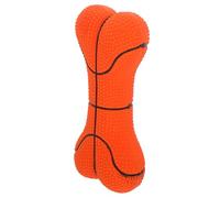 ibasenice Jouets en Os De Latex Jouets pour Chiots à Mâcher De Chien à Mâcher pour Chiot Qui Couine Balle Qui Grince pour Chien Émulsion