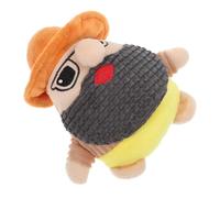 ibasenice Jouets en Peluche pour Animaux De Compagnie Balle Rebondissante pour Chiens Jouets D'enrichissement pour Chiens La Compagnie De Marionnettes pour Animaux De Compagnie Jaune