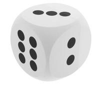 ibasenice Jumbo Rounded Corner Foam Dice Large Giant Dice for Safe Play Educational Board Game Accessory Party and Classroom Tool