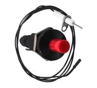 ibasenice Kit Allumeur de Cuisinière à Gaz Professionnel Igniteur Piézo Abs et Outil de Remplacement pour Brûleur Barbecue et Cuisinière Gaz Installation Facile et Portable