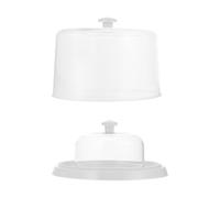 ibasenice Kit de Couvercle Anti-poussière pour Montre, Couvercle en Plastique Transparent, 2 Tailles pour Protecteur de Mouvement et Couverture des Pièces, Outil Horloger pour Réparation