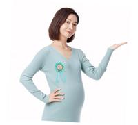 ibasenice Kit de Décoration pour Shower Vert Mom To Be avec Bandeau Cheveux Écharpe et Badge Papa à Venir Accessoires Légers pour Fête Naissance Garçons Filles