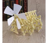 ibasenice Kit De Jouets Éducatifs pour Marcheur Modèle De Robot À Énergie Éolienne Animaris Parvus Strandbeest À Monter Soi-Même